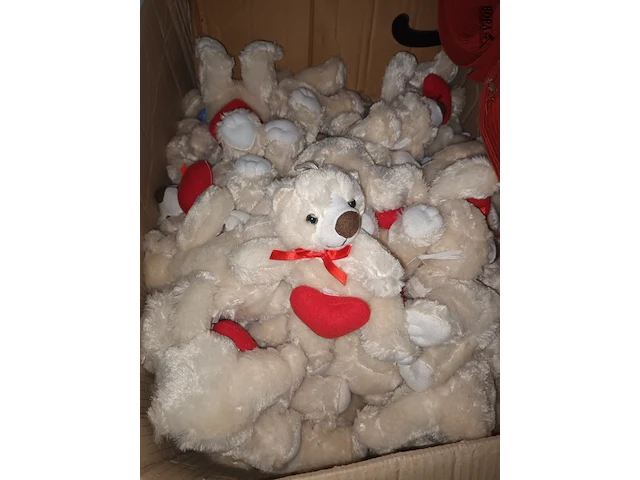 Lot 114 - valentijn decoratie. 4 dozen - afbeelding 3 van  7