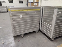 Lot 115 - aluminium transportkar - 5 stuks - afbeelding 3 van  4