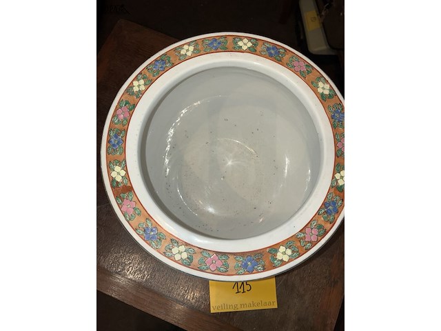 Lot 115 - chinese vissenkom - afbeelding 3 van  4