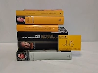 Lot 115 - lot boeken, memoires 1e ministers belgië, 6 stuks - afbeelding 1 van  1