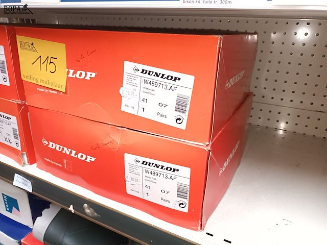 Lot 115 - rubberen laarzen. 9 paar - afbeelding 2 van  4