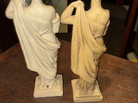 Lot 116 - griekse beelden, 2 stuks - afbeelding 2 van  2