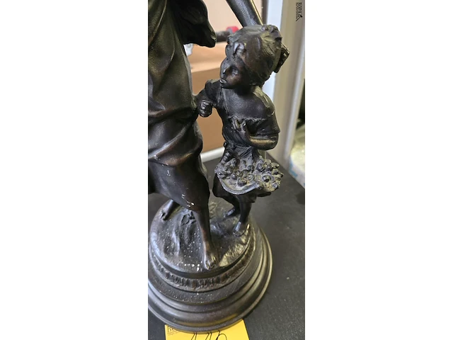 Lot 116 - replica beeld le miroir van auguste moreau 9(1834-1917) - afbeelding 3 van  5