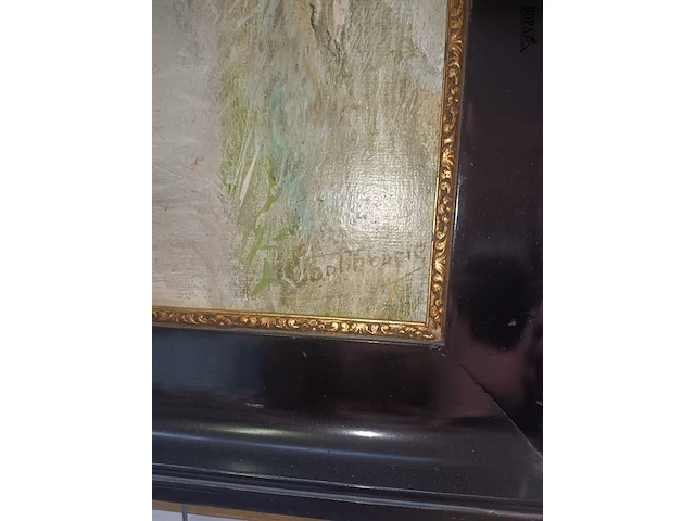 Lot 116 - schilderij bomen - afbeelding 2 van  4