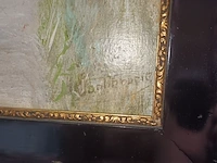 Lot 116 - schilderij bomen - afbeelding 2 van  4