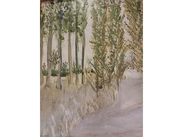 Lot 116 - schilderij bomen - afbeelding 4 van  4