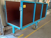 Lot 1163 - metalen transportkar - afbeelding 1 van  4