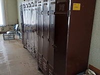 Lot 1164 - metalen lockerkasten. 10 stuks - afbeelding 1 van  4