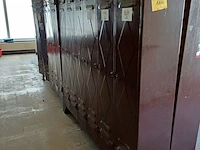 Lot 1166 - metalen lockerkasten. 12 stuks - afbeelding 1 van  3