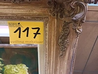 Lot 117 - schilderij bloemen - afbeelding 2 van  3