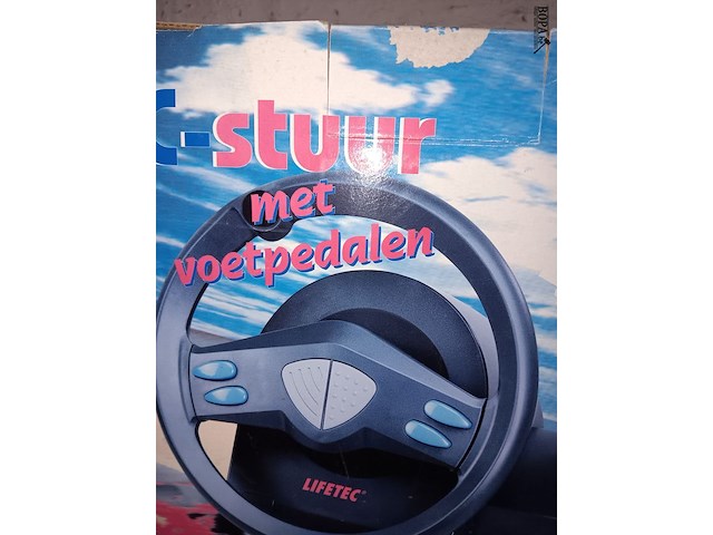 Lot 118 - gaming race stuur - afbeelding 2 van  2