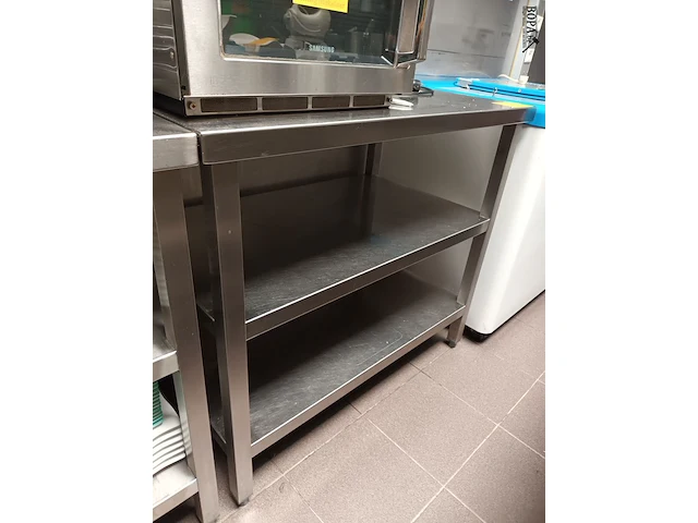 Lot 118 - rvs werktafel - afbeelding 3 van  3