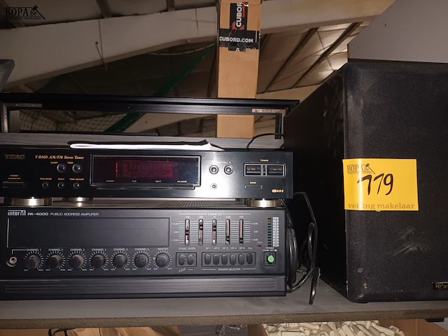 Lot 119 - muziekinstallatie - afbeelding 1 van  6