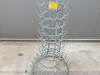 Lot 12 - antiek wijnrek - afbeelding 1 van  3