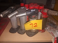 Lot 12 - branders, lastang, gas. 16 stuks - afbeelding 4 van  4