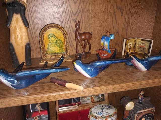 Lot 12 - decoratie en snuisterijen. ca. 40 stuks - afbeelding 3 van  6