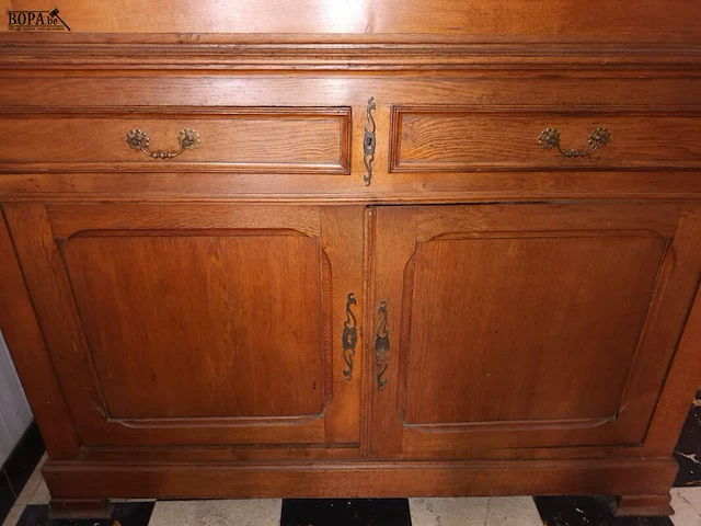 Lot 12 - houten kast - afbeelding 4 van  4