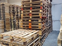 Lot 12 - houten palletten, 3 soorten - 120 stuks - afbeelding 1 van  3