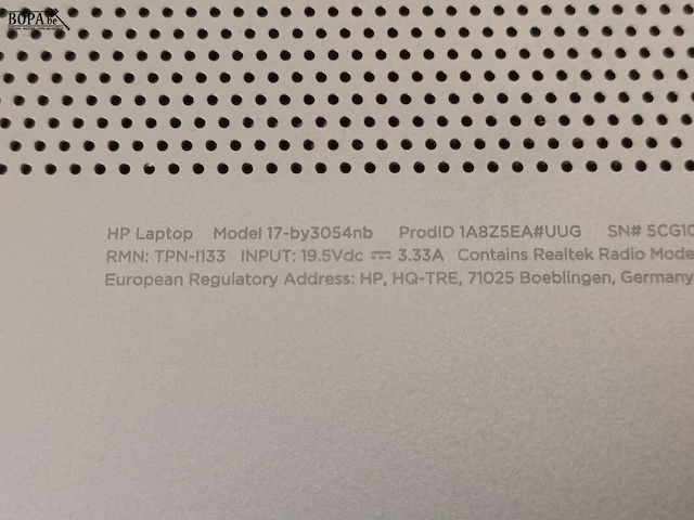 Lot 12 - hp laptop - afbeelding 4 van  4