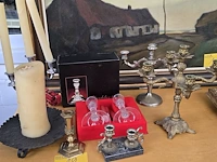 Lot 12 - lot kandelaars ong 7 stuks - afbeelding 1 van  5