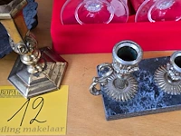 Lot 12 - lot kandelaars ong 7 stuks - afbeelding 3 van  5