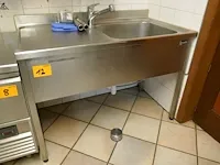 Lot 12 - rvs spoeltafel madic - afbeelding 1 van  5