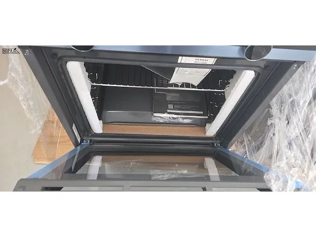 Lot 12 - siemens inbouw oven met kookplaat - afbeelding 5 van  7