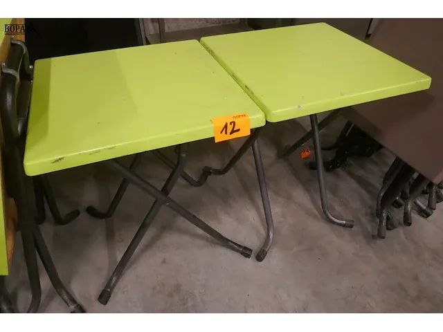 Lot 12 - terrastafels 11 stuks - afbeelding 2 van  4