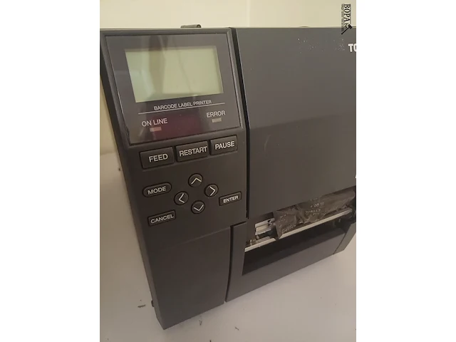 Lot 12 - toshiba barcode labelprinter - afbeelding 2 van  5