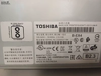 Lot 12 - toshiba barcode labelprinter - afbeelding 3 van  5