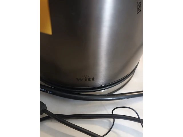 Lot 12 - waterkoker witt - afbeelding 2 van  3