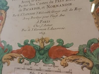 Lot 120 - kader met landkaart - afbeelding 3 van  3