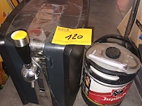 Lot 120 - philips perfect draft en biervatje - afbeelding 1 van  3