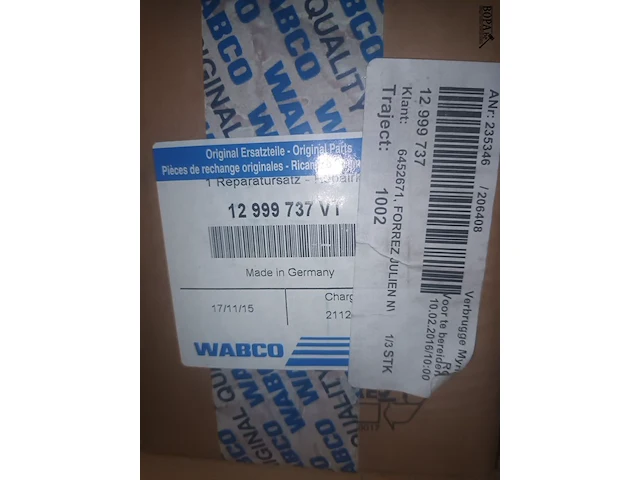 Lot 120 - repairkit wabco. 3 stuks - afbeelding 3 van  3