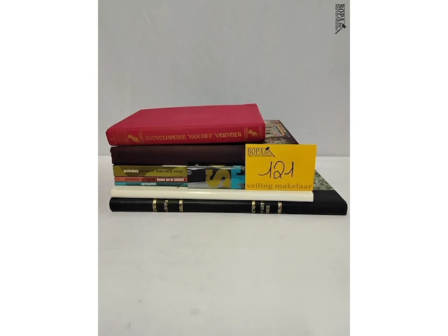Lot 121 - lot boeken, geschiedenis allerlei, 7 stuks - afbeelding 1 van  1