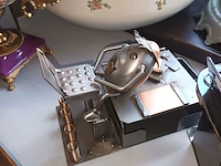 Lot 121 - metaalfiguren. 3 stuks - afbeelding 4 van  4