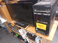 Lot 121 - pc configuratie en tv - afbeelding 1 van  6