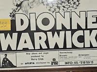 Lot 122 - poster dionne warwick uit 1982 - afbeelding 3 van  4