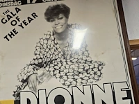 Lot 122 - poster dionne warwick uit 1982 - afbeelding 4 van  4