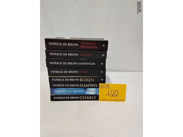 Lot 122 - serie boeken, p. de bruyn, romans, 7 stuks - afbeelding 1 van  1