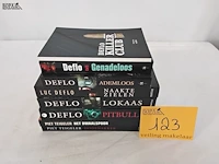 Lot 123 - serie boeken, deflo en teigeler, romans, 8 stuks - afbeelding 1 van  1