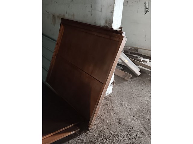 Lot 124 - biljart afdekplaten. 2 stuks - afbeelding 2 van  3