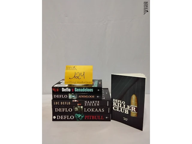 Lot 124 - serie boeken, deflo, romans, 6 stuks - afbeelding 1 van  1