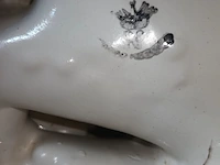 Lot 126 - beeld capodimonte. 2 stuks - afbeelding 4 van  4