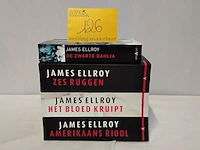 Lot 126 - serie boeken, j. ellroy, romans, 4 stuks - afbeelding 1 van  1