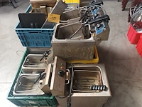 Lot 128 - friteuses. 7 stuks - afbeelding 1 van  5
