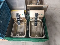 Lot 128 - friteuses. 7 stuks - afbeelding 3 van  5