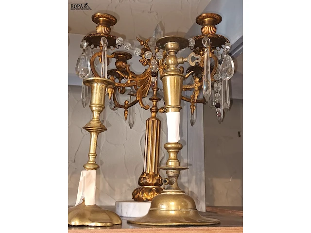 Lot 128 - kandelaars. 6 stuks - afbeelding 3 van  3