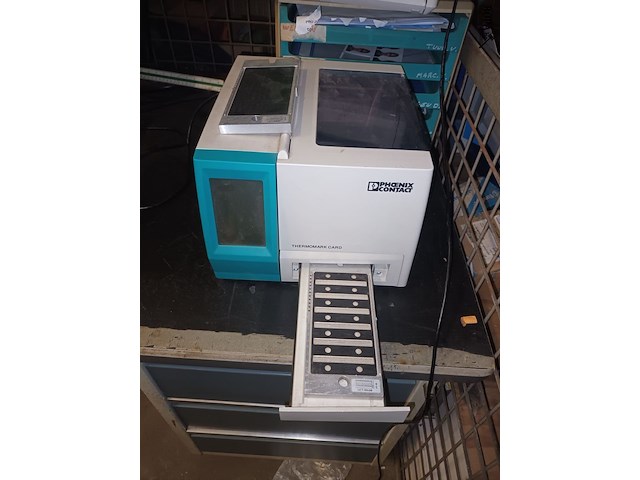 Lot 128 - labelprinters phoenix contact. 2 stuks - afbeelding 2 van  4