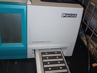 Lot 128 - labelprinters phoenix contact. 2 stuks - afbeelding 3 van  4